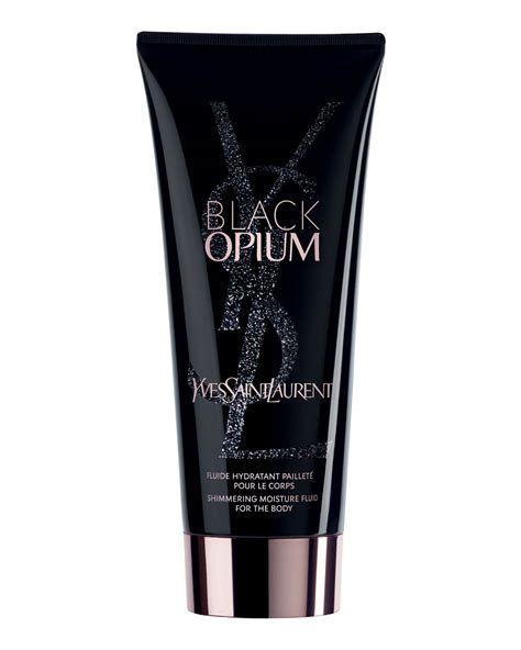 black opium body lotion ysl.